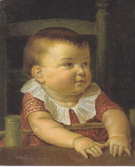 Philipp Otto Runge Portrait of Otto Sigismund, the artists son Spain oil painting art